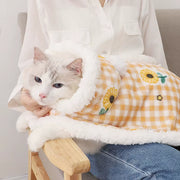 Autumn Winter Pet Dog Clothes Cloak Blanket French Bulldog Puppy Warm Windproof Jacket Sweaters for Small Dog Chihuahua Dog Coat