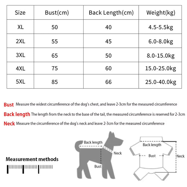 XL-5XL Hawaii Style Cute Spring T-Shirts Comfortable Pet Shirt for Medium Large Dog Puppy Pet Clothes Breathable Pet T-Shirt