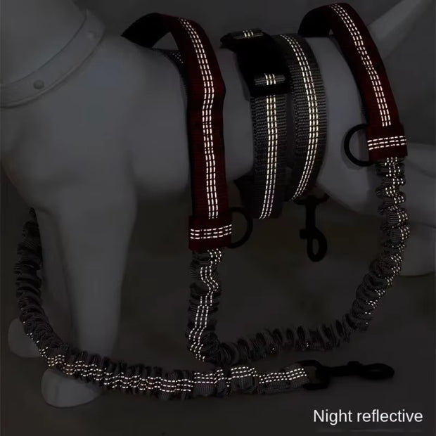 Retractable Hands Free Dog Leash for Running Judge Leash Large Dog Pet Supplies