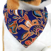 Japanese Style Dog Bandanas Cotton Washable Pet Bandanas Scarf Bow Ties Collar Cat XS-L Dog Scarf Dog Accessories