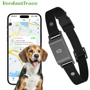 IP67 Waterproof 4G GPS Pet Tracker Collar Real-Time Tracking,Anti-Lost Locator for Dogs Fashionable Neck Collar Pet Tracker