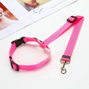 Pet Dog and Cat Seat Belt Car Headrest Restraint Adjustable Safety Rope Car Seat Belt Dog Accessorie for Small Dogs Pet Supplies