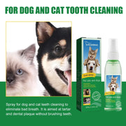 30Ml Pet Tooth Cleaner Spray for Dogs and Cats to Remove Bad Breath Mouth Cleaner Breath Fresher Spray Fresh Fragrance