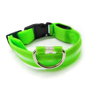 LED Dog Collar Dog Safety Night Light Flashing Necklace Fluorescent Collars Pet Supplies Collar LED Lights Up