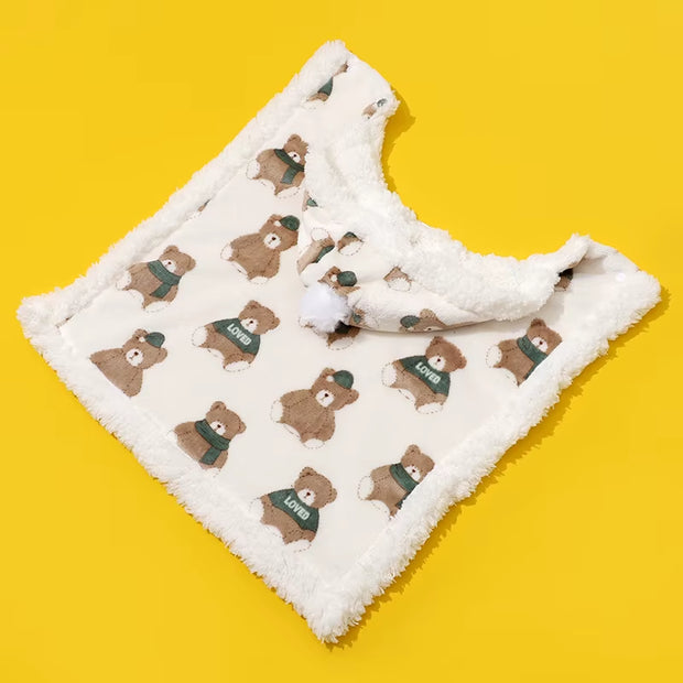Autumn Winter Pet Dog Clothes Cloak Blanket French Bulldog Puppy Warm Windproof Jacket Sweaters for Small Dog Chihuahua Dog Coat
