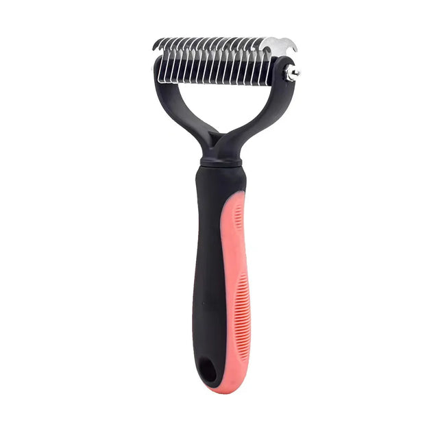 Pet Cat Hair Removal Comb Brush Dog Grooming Shedding Tools Puppy Hair Shedding Trimmer Pet Fur Trimming Dematting Deshedd Combs