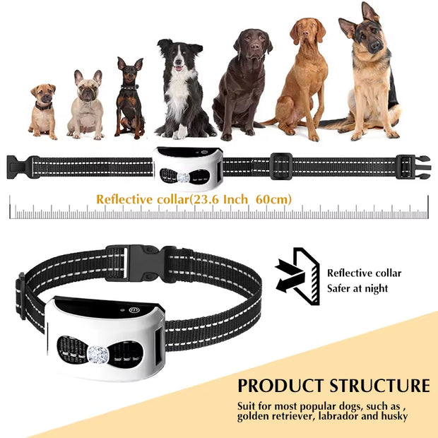 2 in 1 Wireless Electronic Dog Fence System & Remote Training Collar Beep Shock Vibration and Pet Containment for All Size Puppy