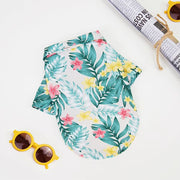 XL-5XL Hawaii Style Cute Spring T-Shirts Comfortable Pet Shirt for Medium Large Dog Puppy Pet Clothes Breathable Pet T-Shirt